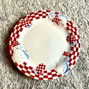 Vintage Bath & Body Works 1998 Holiday Plate